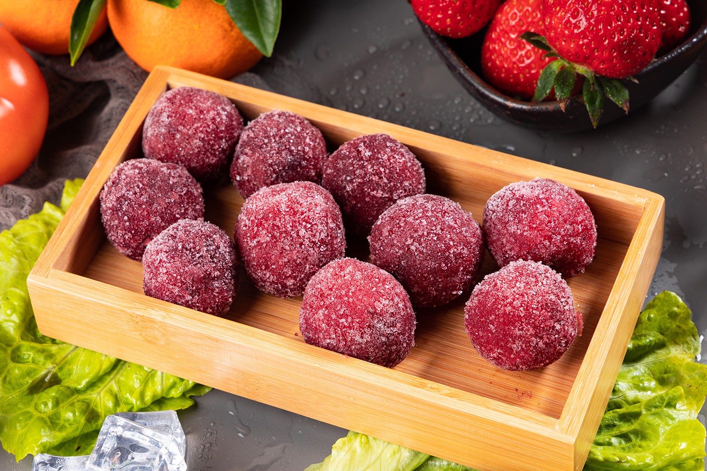 Quick frozen bayberry